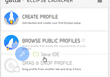 Personalize your Eclipse Profiles Appearance