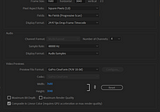 Ambisonics in Adobe Premiere