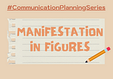 #CommunicationPlanningSeries№2-Manifestation in figures