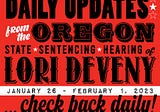 Lori Deveny State Sentencing Updates