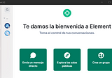 Conecta Element con Fedora: