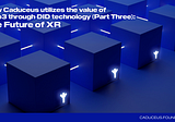 How Caduceus utilizes the value of Web3 through DID technology (Part Three): The Future of XR.