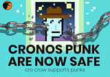 CRO CROW supports the Cronos Punk fam!