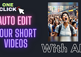 AI Automated editing of short-form videos — Add B-roll Image Footage in one click