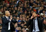 Zidane e Simeone: lo specchio di Real e Atletico