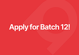 Applications Are Open For Starta Accelerator Batch 12!
