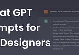 Level Up Your Design Skills with these Chat GPT Prompts