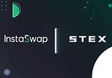 InstaSwap partnered with STEX