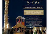 Art & Fashion Show 12 Ιουλίου 2023, 9:00 μ.μ Blue Lagoon, Πειραιάς
