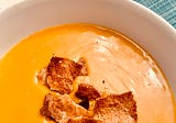 Middle Eastern Creamy Red Lentil Soup | Jocelyn Sage Mitchell