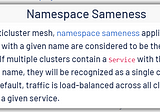 Istio — Impacts of namespace sameness with traffic management in a Multi-Cluster environment