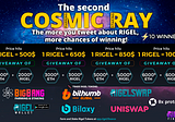 The second COSMIC RAY (10 winners)