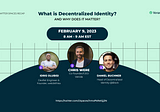 Twitter Spaces Recap — What is Decentralized Identity and why Do we Need it?