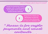 Massa: децентралізований і масштабований блокчейн