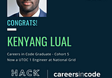Careers in Code Student Success Stories: Kenyang Lual