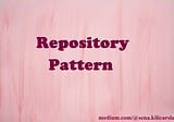Repository Pattern Implementation in ASP.NET Core
