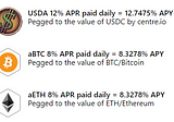 addirktive issues highest paying yield-assets on Stellar — USDC, BTC, ETH