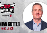 Windy City Bulls Head Coach Damian Cotter Prepared For New Opportunity