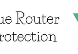 Vue Router Protection