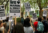 Amazon employees speak in support of Maren Costa & Emily Cunningham