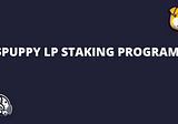 Introducing the MySharpeiGotchi ($PUPPY) LP Staking Program on MoonLift Capital DEX.
