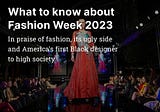 What to know about Fashion Week 2023