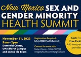 2023 New Mexico Sexual and Gender Minority Health Summit