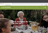 My new project: Life You Deserve — fun activities to 55+ in the UK 🇬🇧