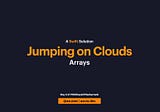 Jumping on Clouds : Day 2 of #100DaysOfHackerrank