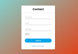 Create a simple and attractive Contact form for your website without PHP !