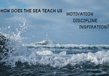 Motivation. Discipline. Inspiration. How does the sea teach us these human behavioural models?