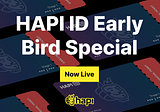 Announcing the HAPI ID Early Access Program: Coming October 9!