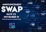 Bitblocks Swap — 10/11/2018