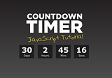 Simple Countdown Timer Using JavaScript