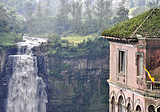 Waterfall View, Cundinamarca, Colombia.