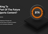🚀 Be Part of the New Era of Sports Content: Betarena’s $BTA Token Presale is Here! 🚀