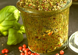 Cacao Nib Pesto — Sauces