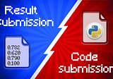 ML Challenges : result submission VS code submission
