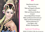 Harga Paket Pernikahan di Rumah Pengantin Surabaya