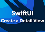 SwiftUI - Detail View