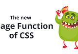 The New CSS Image Function