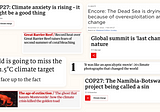 Climate fatigue: can ChatGPT help us take action?
