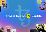 Tezos is live on Rarible.com!