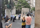 Peaceful Protests are Breaking Out Across Shanghai