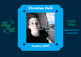 Christian Holh(Missing Man)