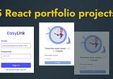 Five React project ideas for Junior Front-end Developer portfolio