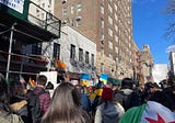 NYC LGBTQ+ community gathers for LGBTQ+ Ukrainians at Stonewall Inn