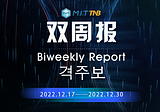 TNB Bi-weekly Report(From December 17th to December 30th)