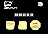Array Data Structure For Dummies