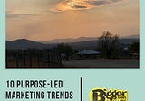 10 purpose-led marketing trends for 2023